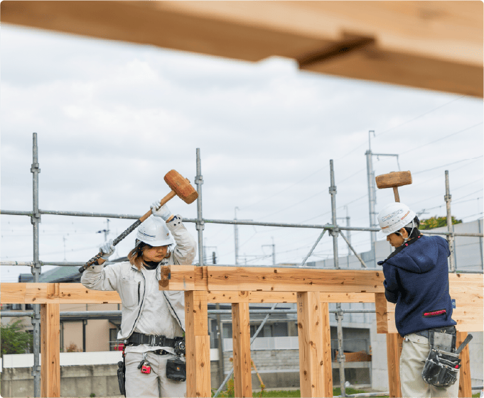 嶋﨑建設は、大工・土木の職人がいる、希少な建設会社です